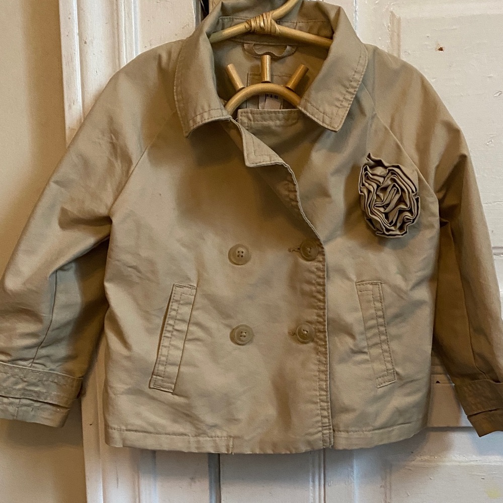 Toddler trench jacket